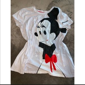 Disney Parks Minnie Mouse open back Top